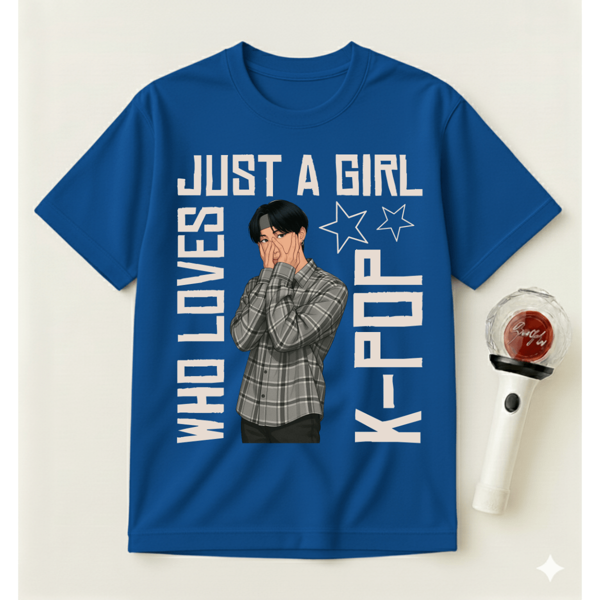 JUST A GIRL WHO LOVES K-POP T-SHIRT