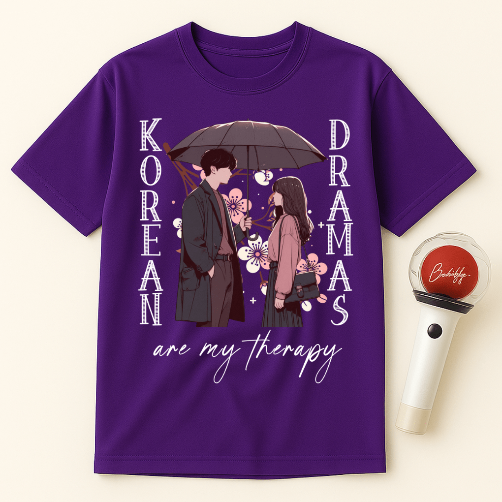 KOREAN DRAMAS ARE MY THERAPY UNISEX T-SHIRT