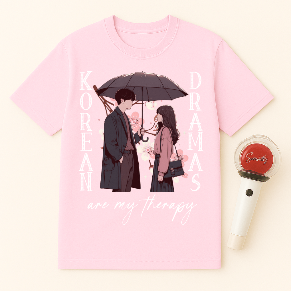 KOREAN DRAMAS ARE MY THERAPY UNISEX T-SHIRT