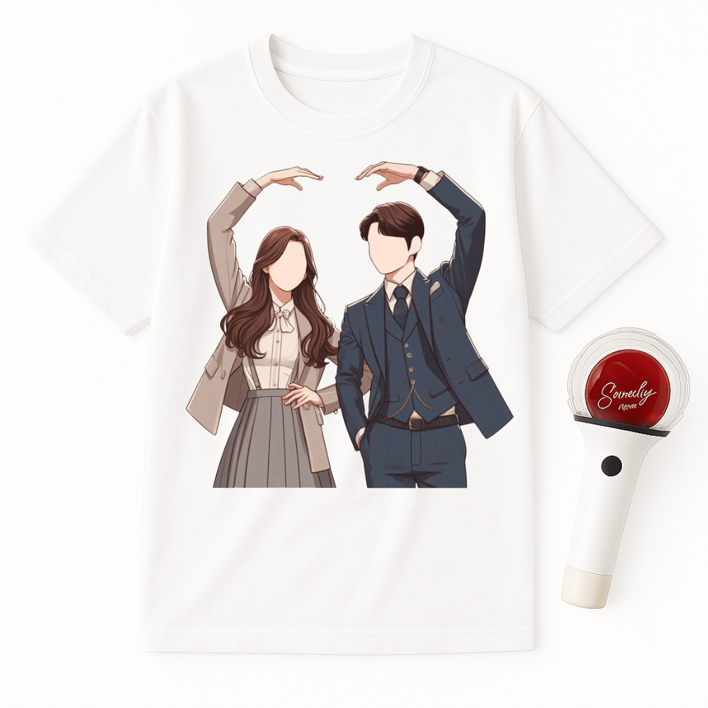K-DRAMA COUPLE POSE UNISEX T-SHIRT