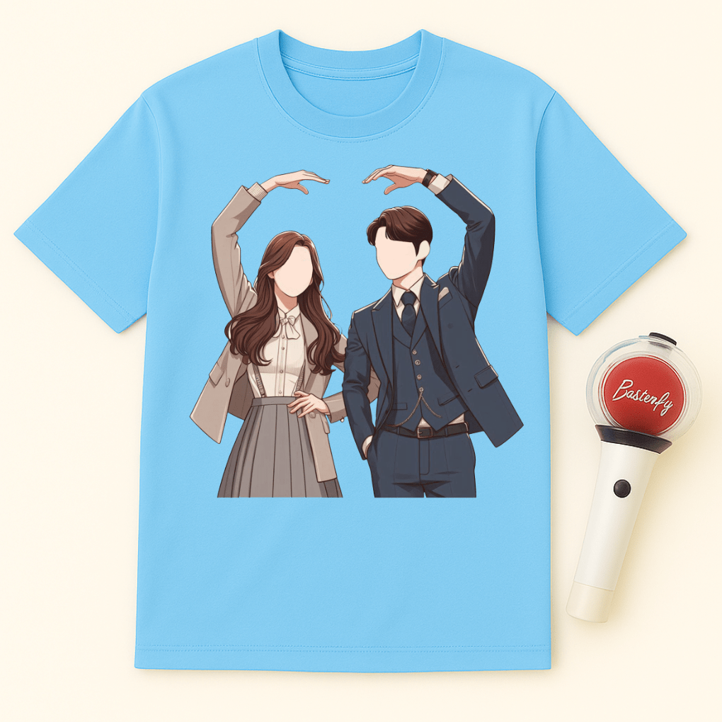 K-DRAMA COUPLE POSE UNISEX T-SHIRT