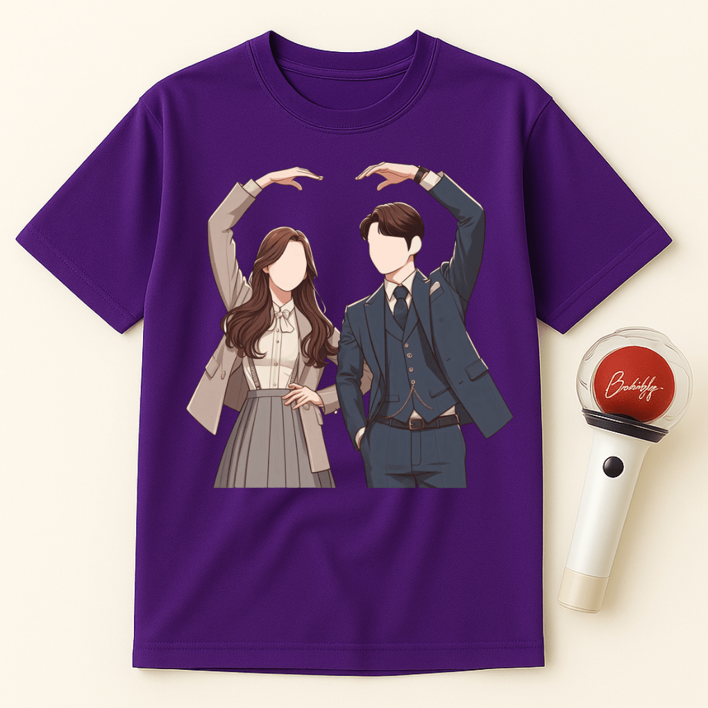 K-DRAMA COUPLE POSE UNISEX T-SHIRT
