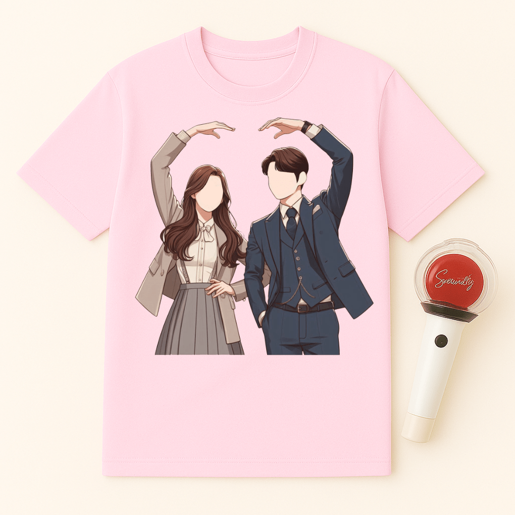 K-DRAMA COUPLE POSE UNISEX T-SHIRT