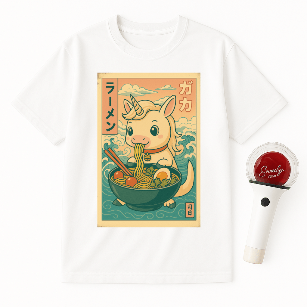 UNICORN RAMEN JAPANESE UNISEX T-SHIRT