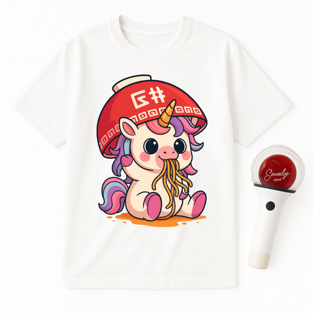 UNICORN RAMEN BOWL HAT UNISEX T-SHIRT