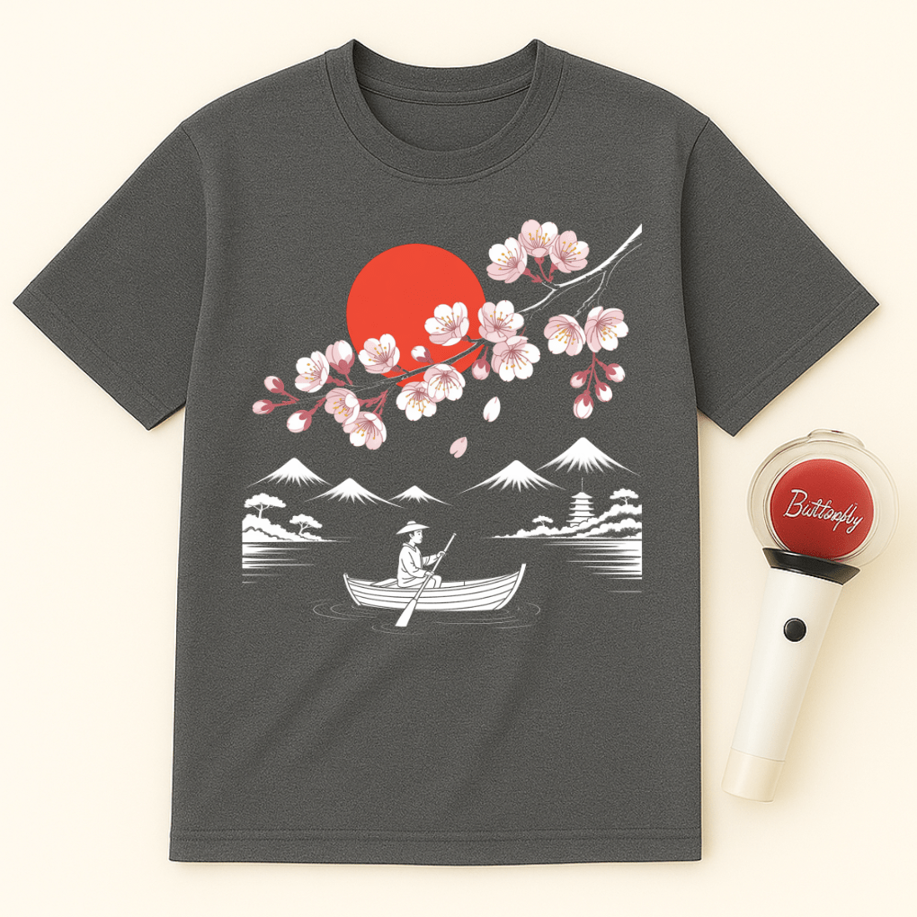 JAPANESE BOAT UNISEX T-SHIRT