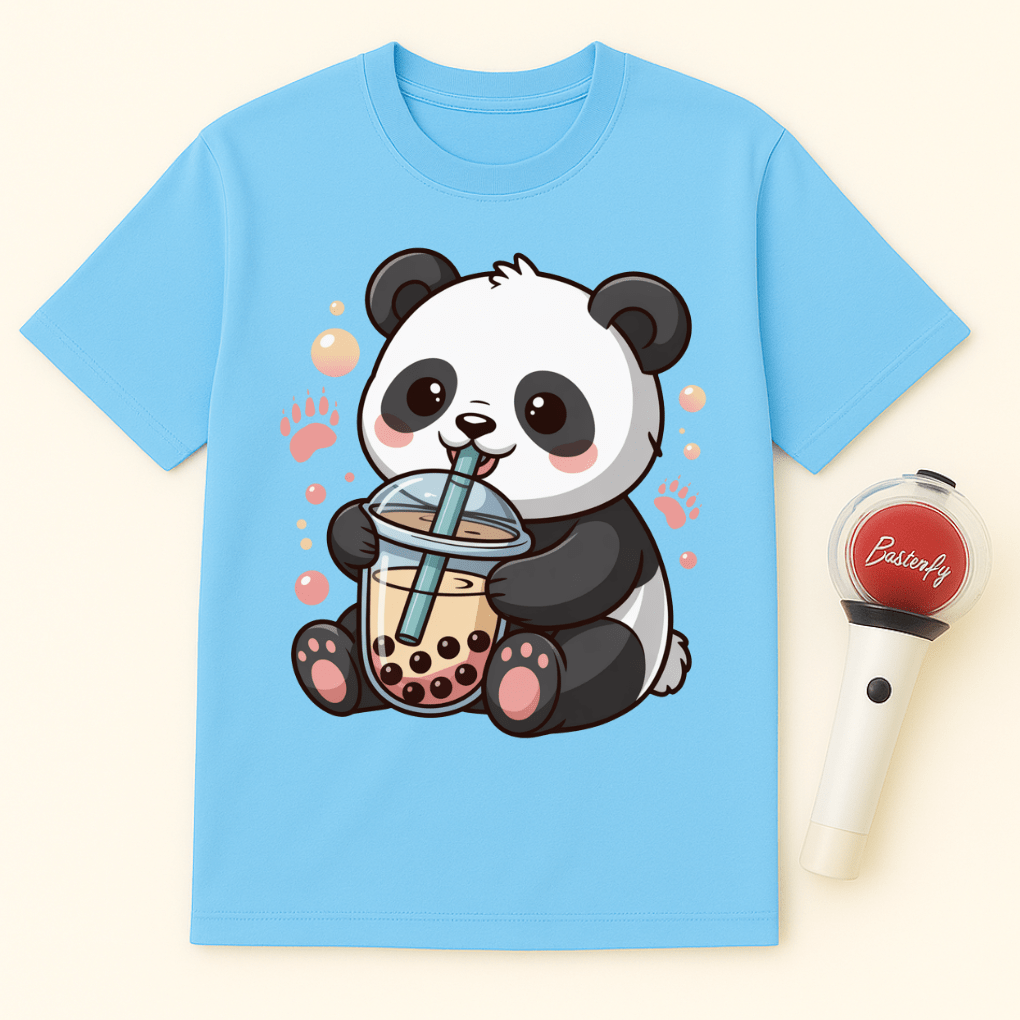PANDA MILK TEA UNISEX T-SHIRT