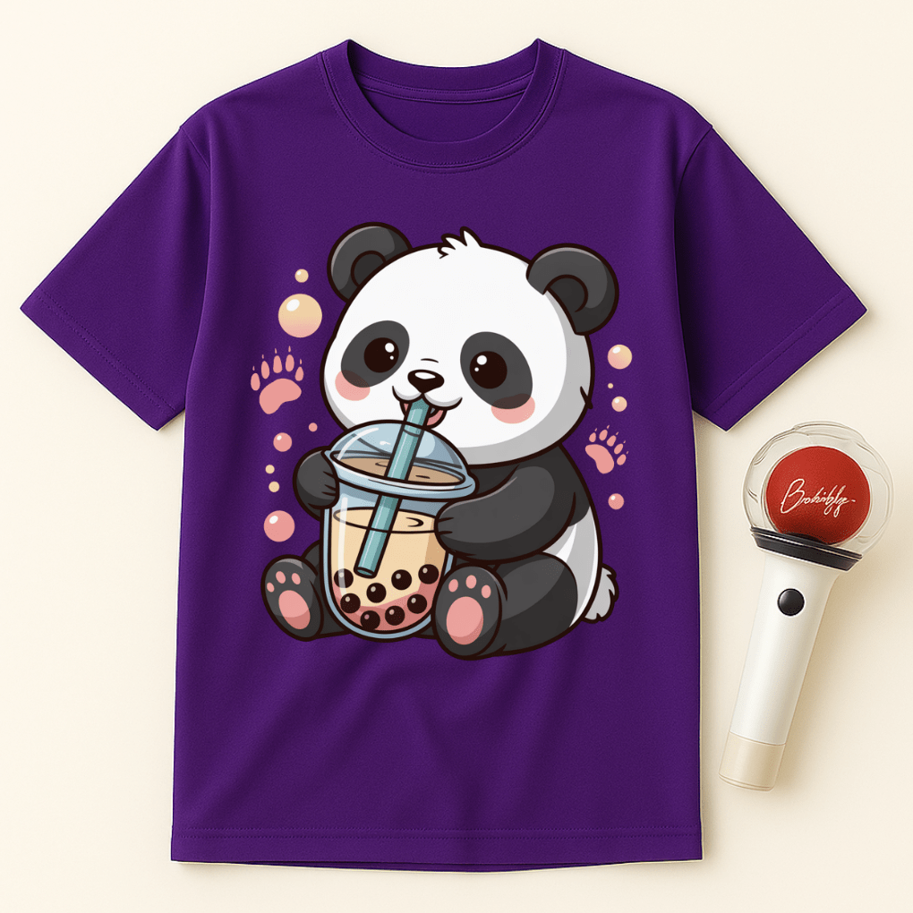 PANDA MILK TEA UNISEX T-SHIRT