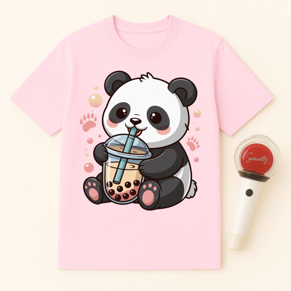PANDA MILK TEA UNISEX T-SHIRT