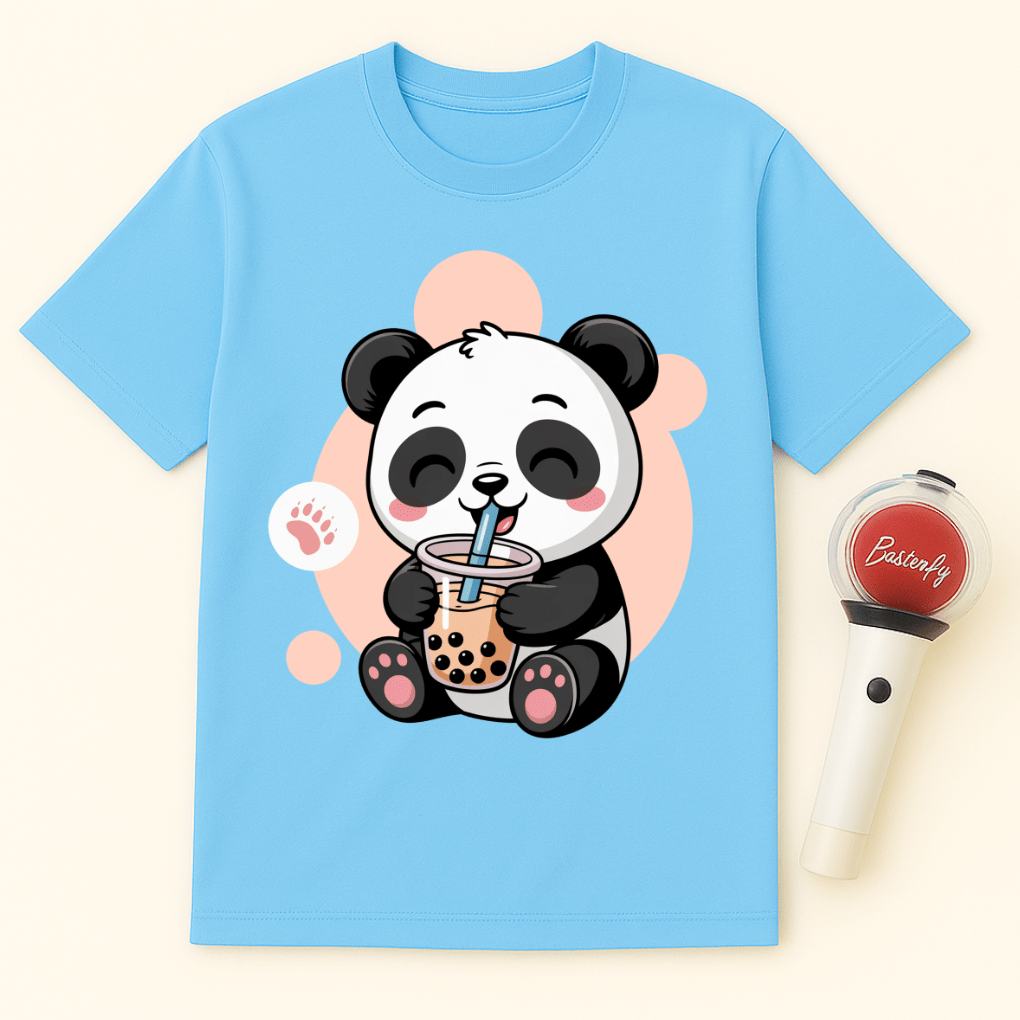 PANDA BUBBLE TEA UNISEX T-SHIRT