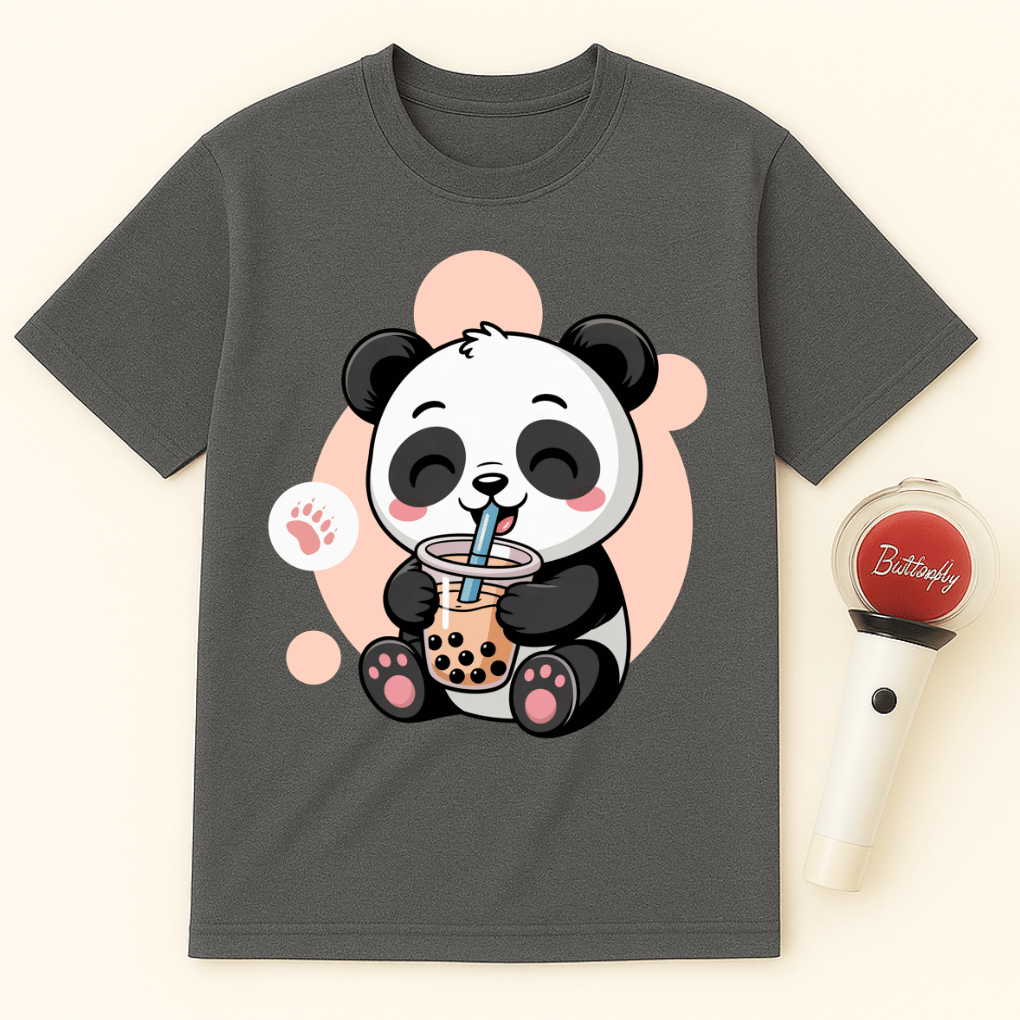 PANDA BUBBLE TEA UNISEX T-SHIRT