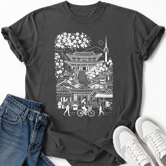 KOREAN TEMPLE T-SHIRT