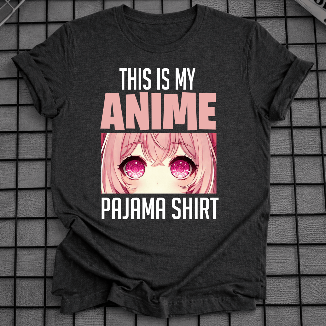 DAS IST MEIN ANIME-SCHLAFANZUG-T-SHIRT