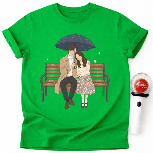 PAAR AUF DER BANK T-SHIRT