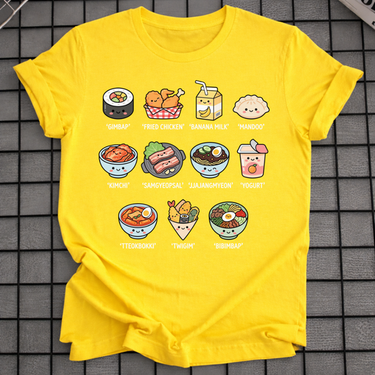ASIAN FOOD T-SHIRT