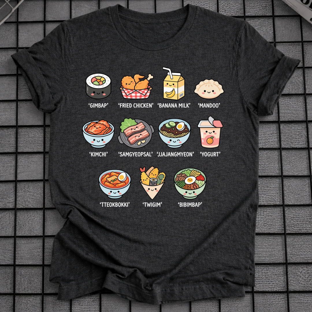 ASIAN FOOD T-SHIRT