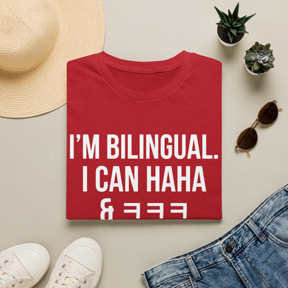 I CAN HAHA & ㅋㅋㅋ T-SHIRT