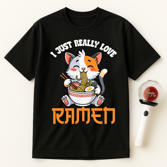 I JUST REALLY LOVE RAMEN UNISEX T-SHIRT