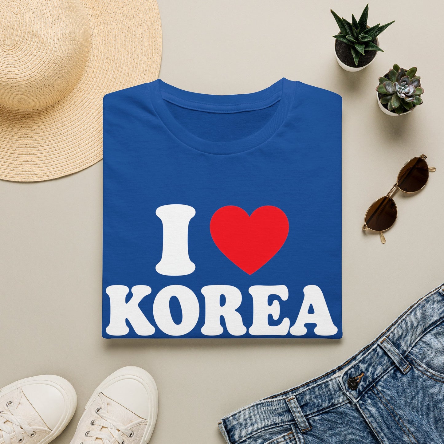 I LOVE KOREA T-SHIRT