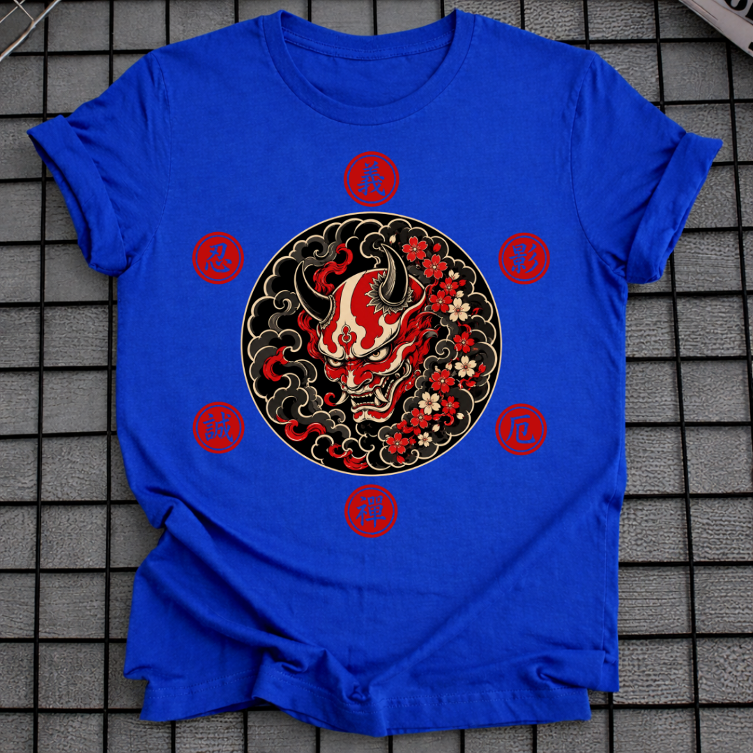JAPANESE DEMON MASK T-SHIRT