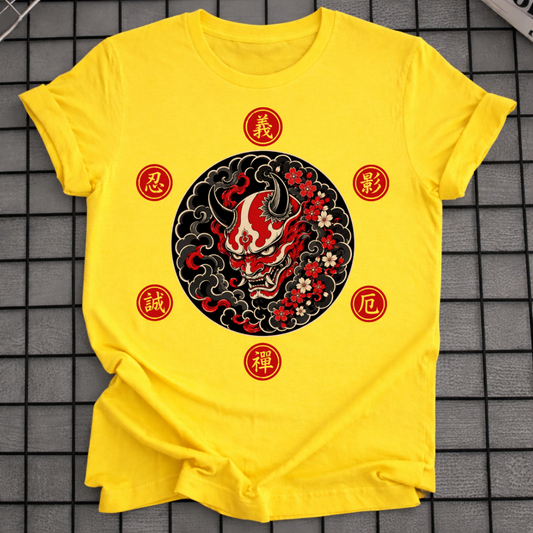 JAPANISCHE DÄMONENMASKE T-SHIRT