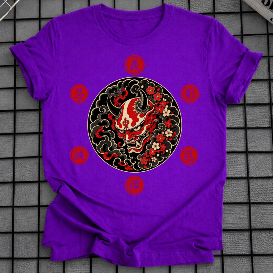 JAPANESE DEMON MASK T-SHIRT