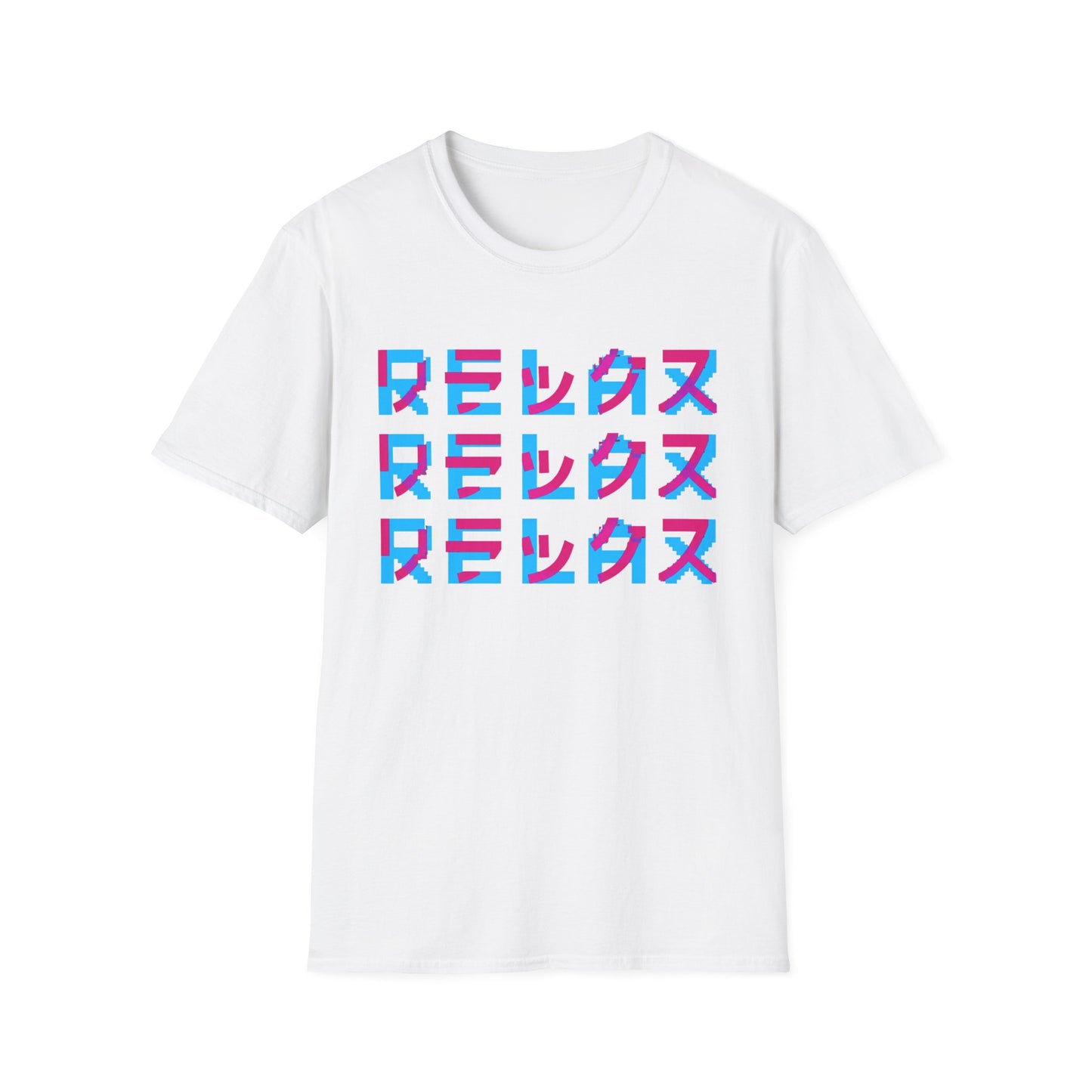 Relax Japanese Graphic T-Shirt — Retro Vaporwave Kanji Tee