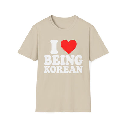 I LOVE BEING KOREAN T-SHIRT