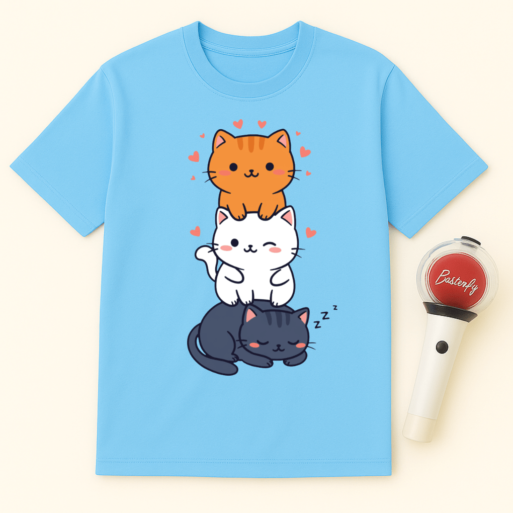 PILE CATS UNISEX T-SHIRT