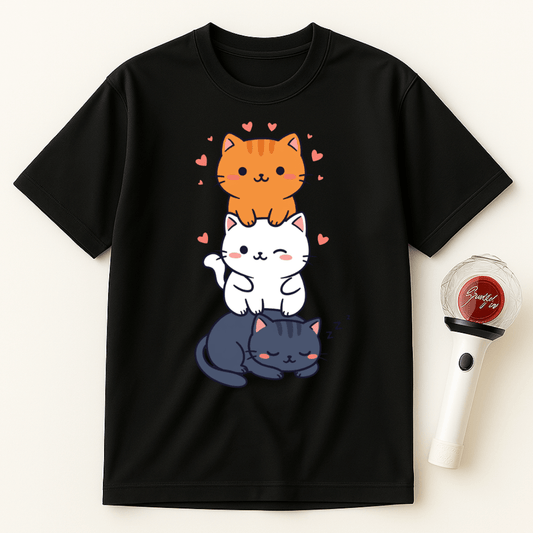 PILE CATS UNISEX T-SHIRT