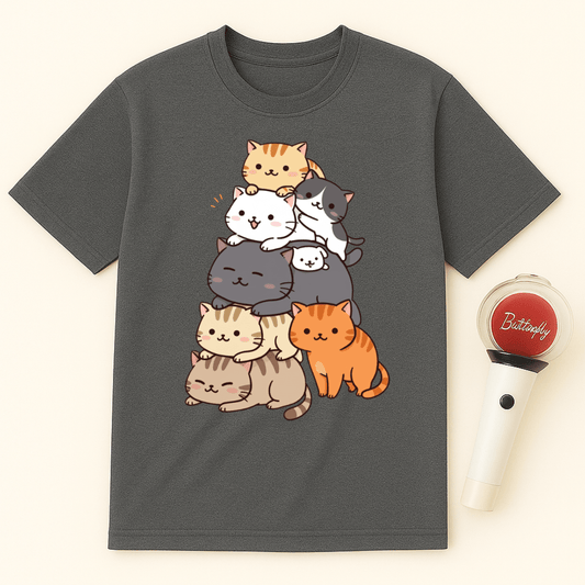 PILE CATS UNISEX T-SHIRT