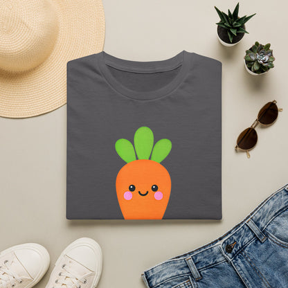 Cute Kawaii Carrot T-Shirt — 나는 당근 네가 젤 좋아! Cute Korean Carrot Tee