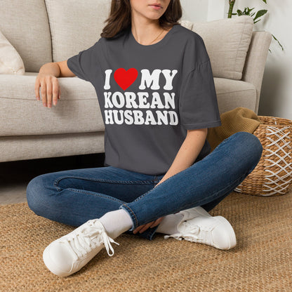 I LOVE MY KOREAN HUSBAND T-SHIRT