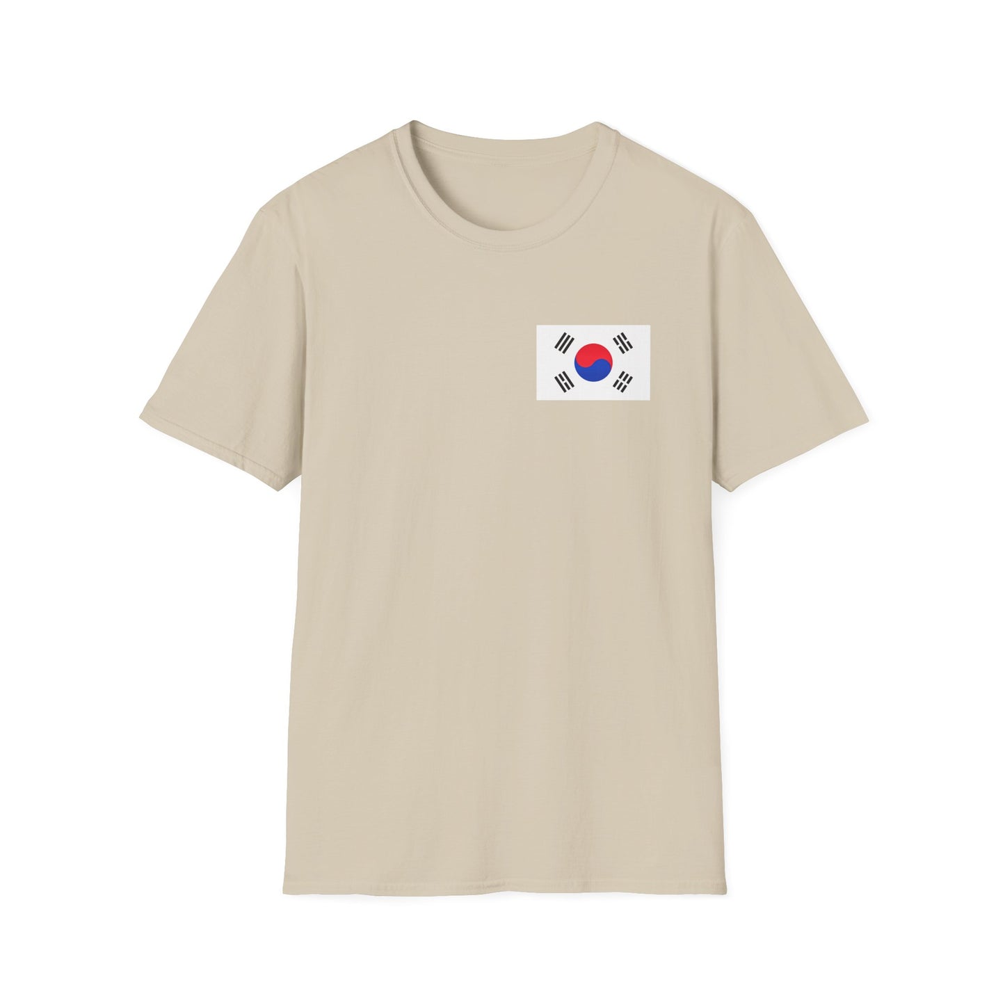 Korean Flag T-Shirt – South Korea Taegeukgi Pocket Tee