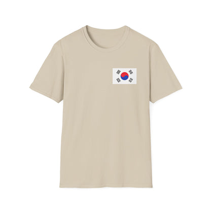 Korean Flag T-Shirt – South Korea Taegeukgi Pocket Tee