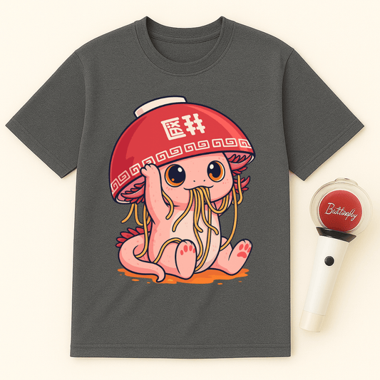 RAMEN AXOLOTL BOWL HAT UNISEX T-SHIRT