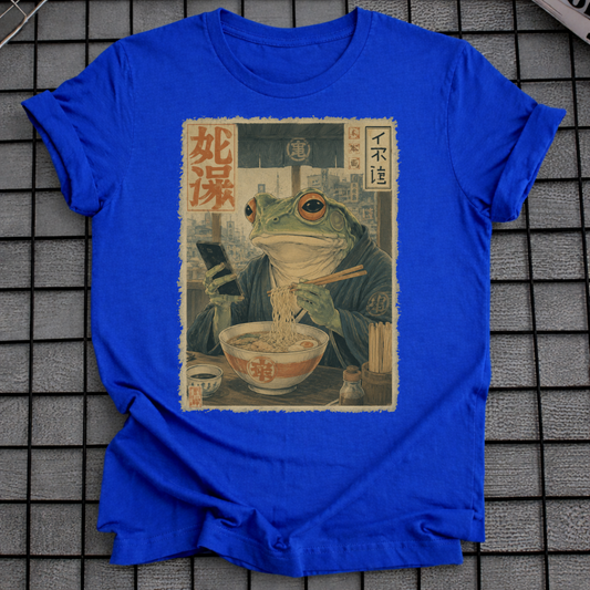FROG SCROLLING PHONE T-SHIRT