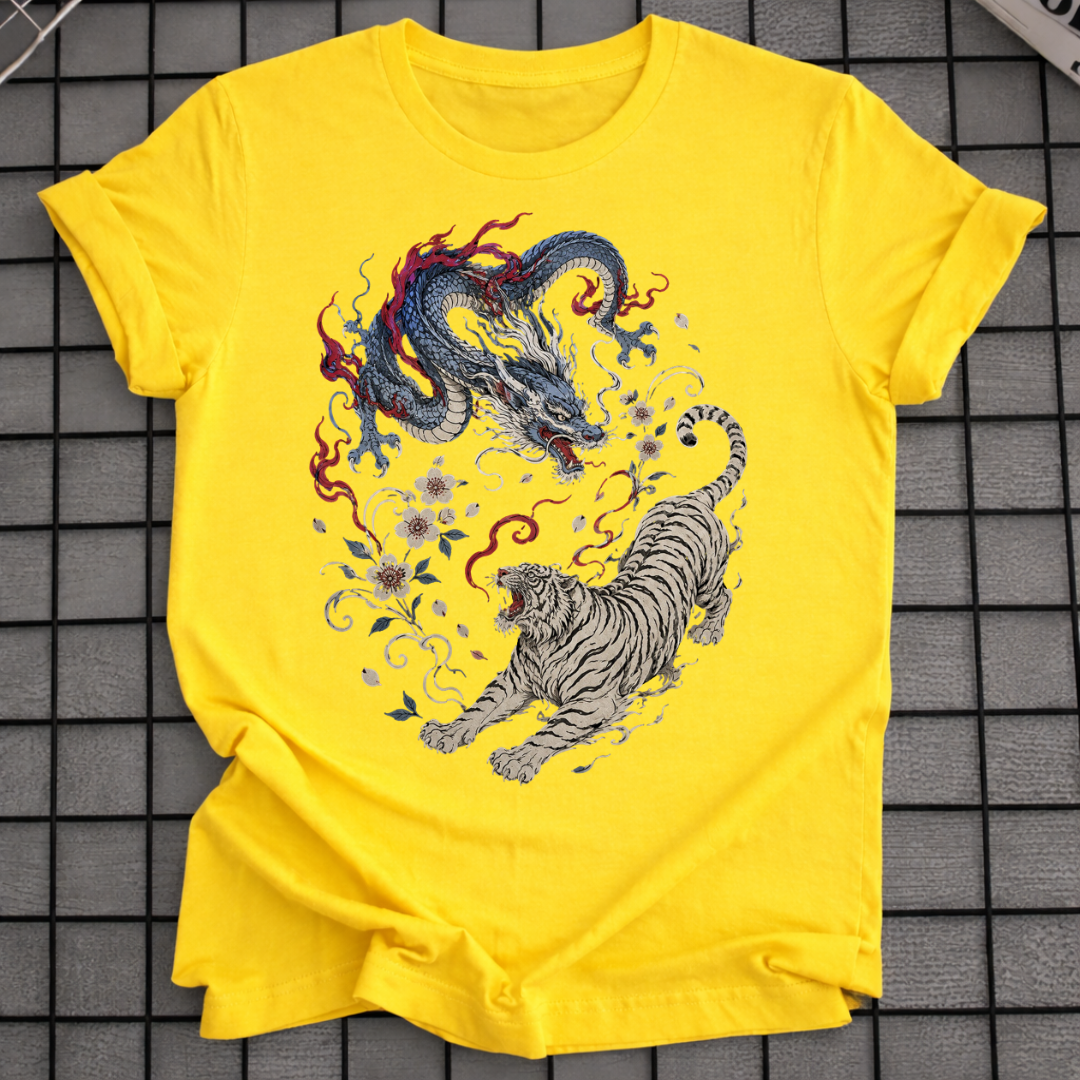 DRAGON AND TIGER T-SHIRT
