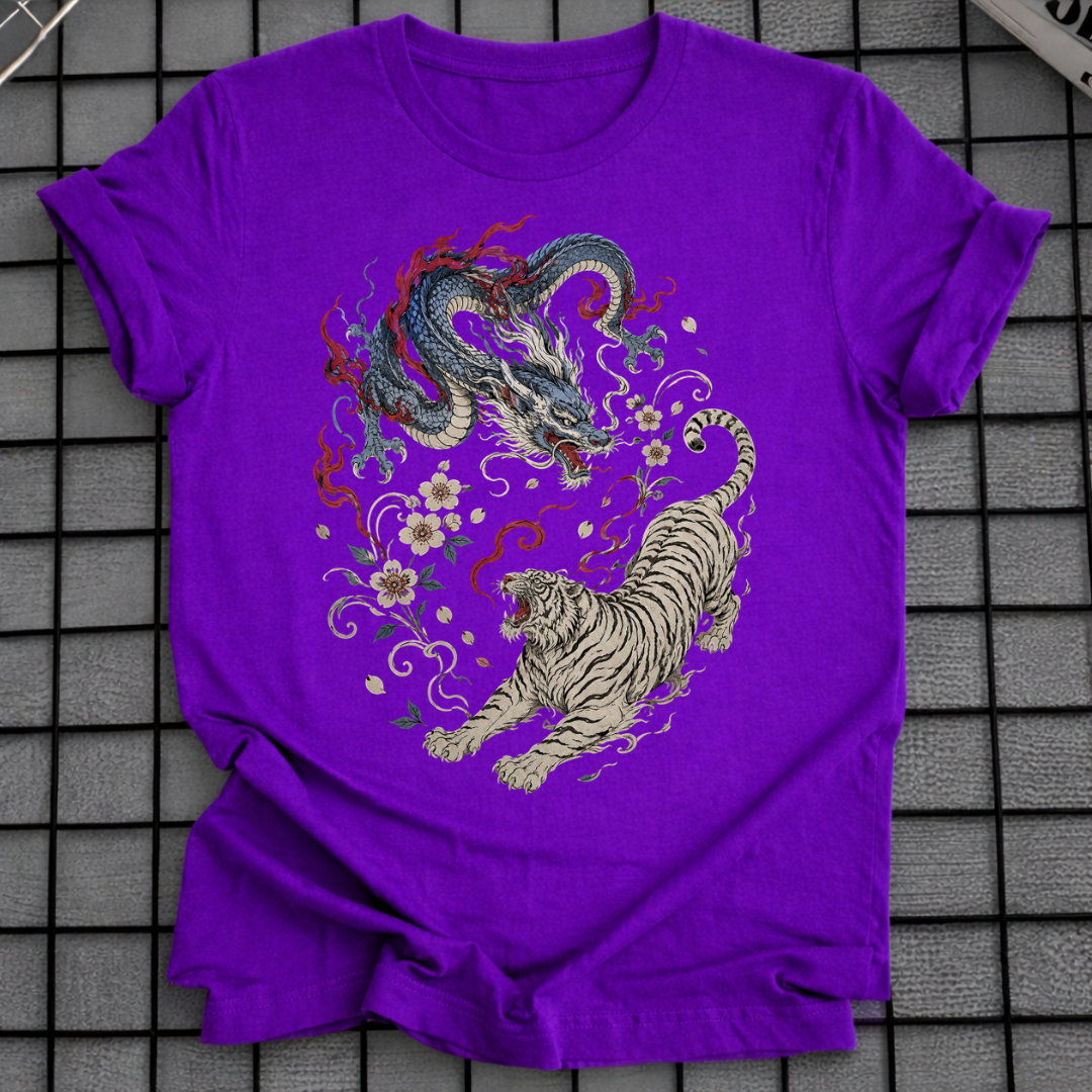 DRAGON AND TIGER T-SHIRT