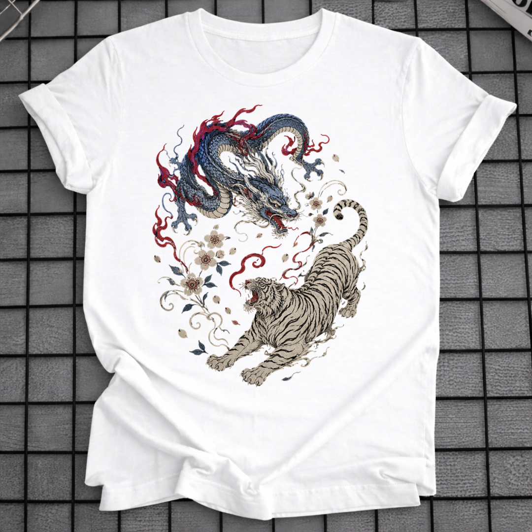 DRAGON AND TIGER T-SHIRT