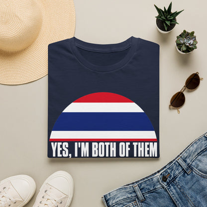 T-Shirt — Yes, I'm Both of Them (Korean-Thai Pride)