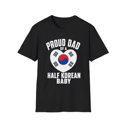 Proud Dad of a Half Korean Baby T-Shirt