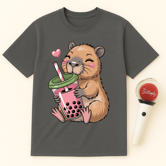 BOBA TEA QUOKKA UNISEX T-SHIRT