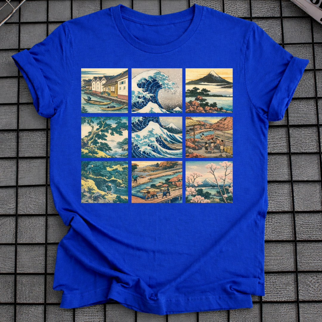 VINTAGE JAPAN KUNST T-SHIRT
