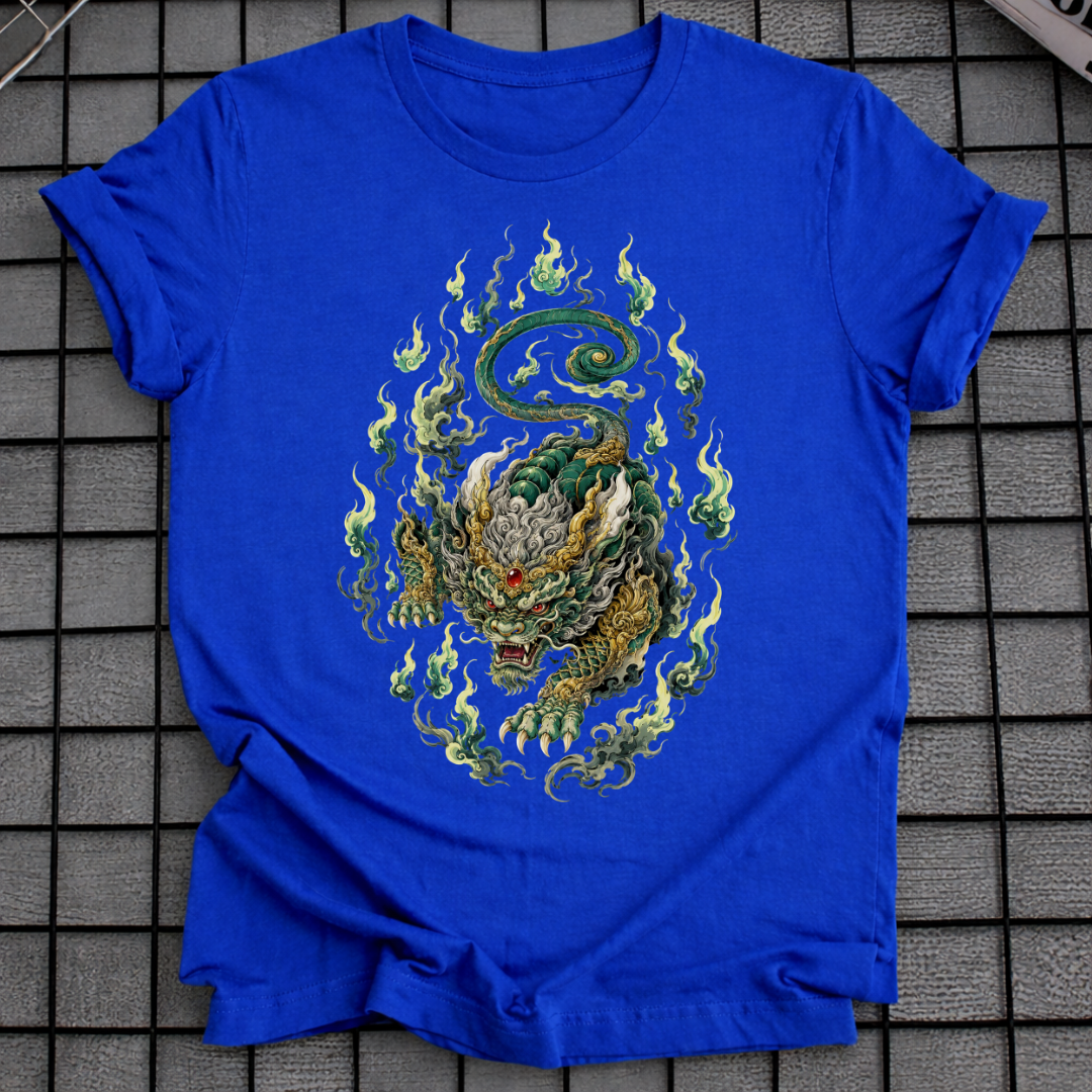 GREEN DRAGON TATTOO T-SHIRT