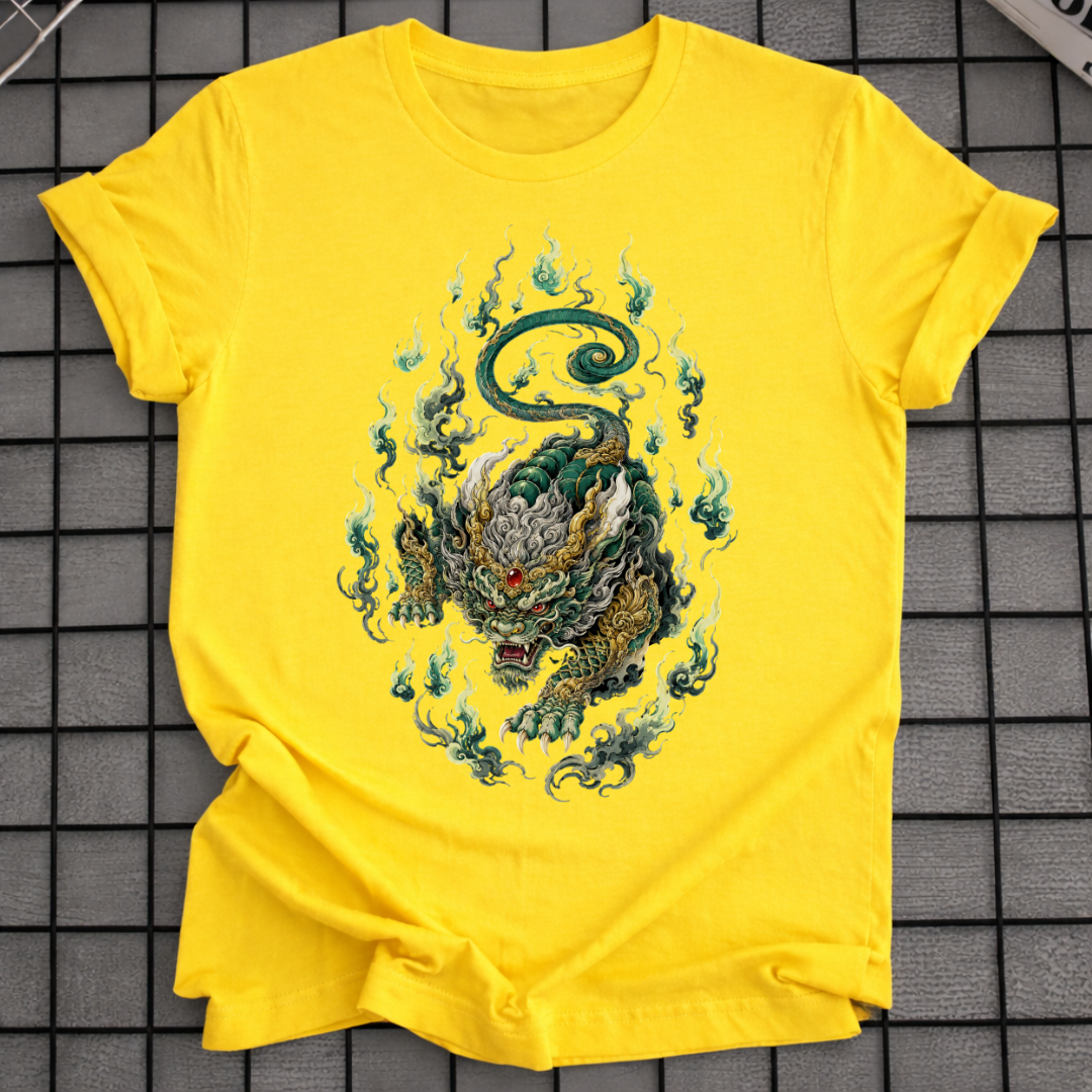 GREEN DRAGON TATTOO T-SHIRT