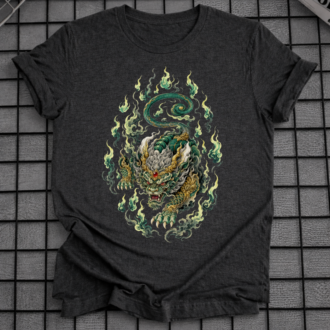 GREEN DRAGON TATTOO T-SHIRT
