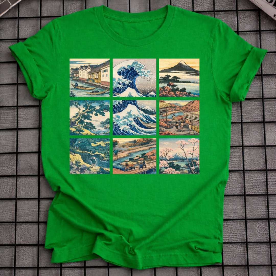 VINTAGE JAPAN KUNST T-SHIRT