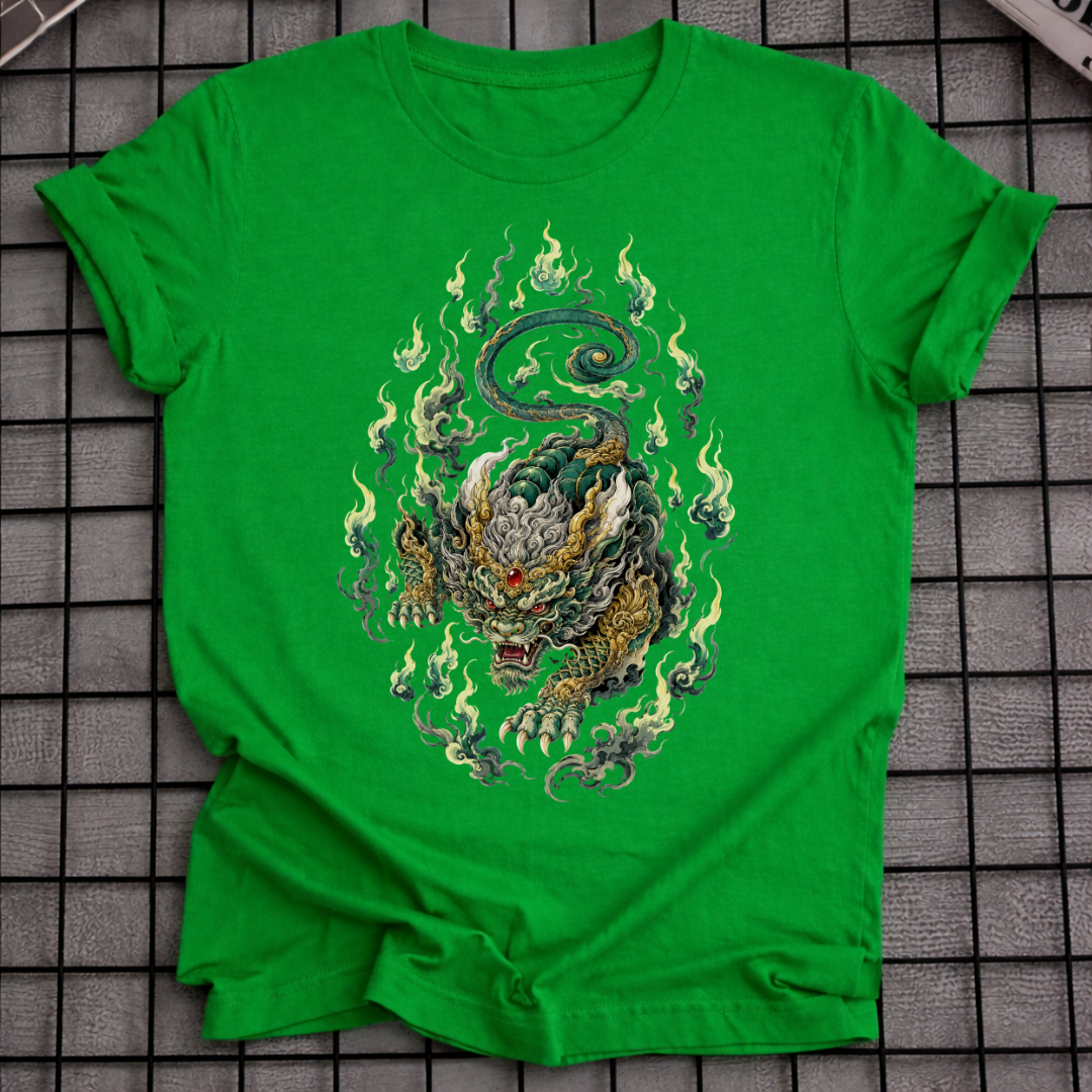 GREEN DRAGON TATTOO T-SHIRT