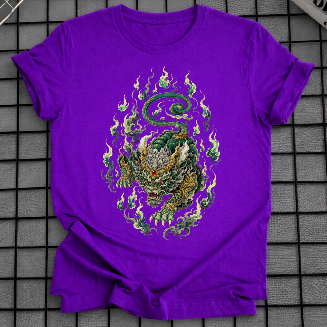 GREEN DRAGON TATTOO T-SHIRT